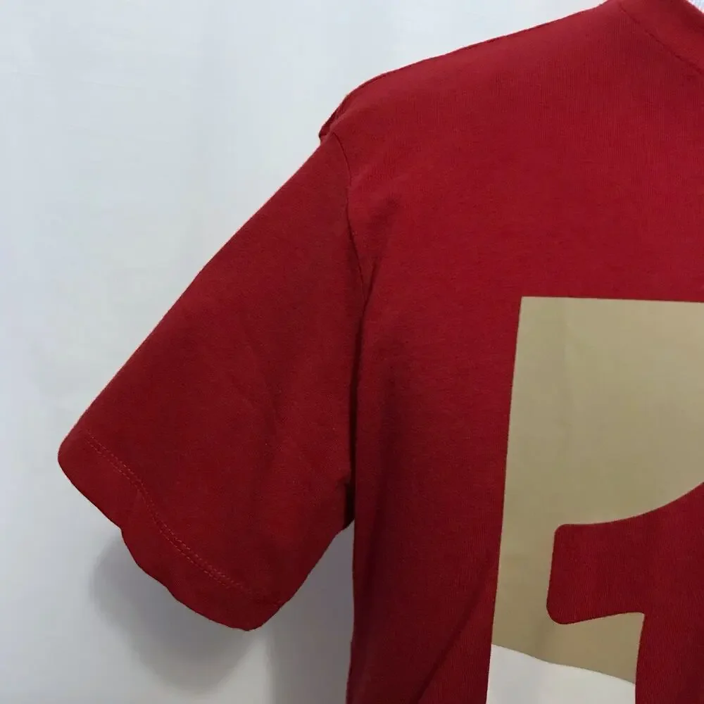 True Religion NWT Red Graphic Short Sleeves Shirt Men L